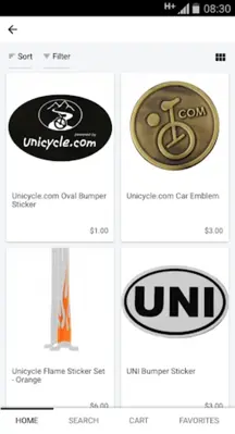 Unicycle.com USA android App screenshot 4