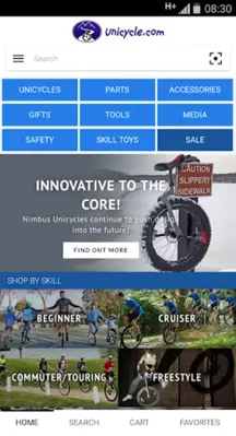 Unicycle.com USA android App screenshot 5